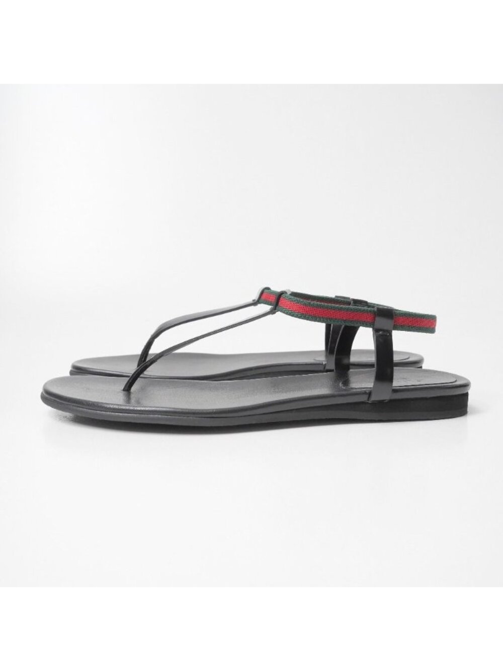 Gucci Sandals 37 Web Line Thong - Picture 2 of 7